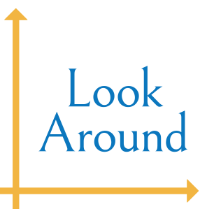 Look around with arrows