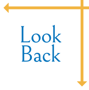 Look back with arrows